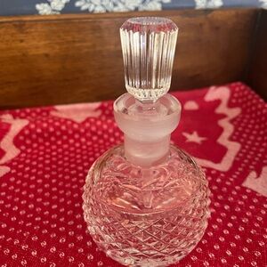 Elegant Waterford Crystal Perfume Bottle & Stopper